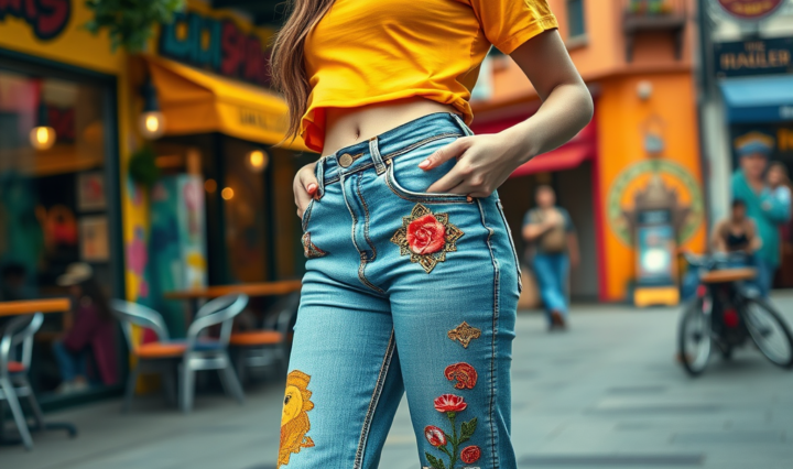 inspe.ro | Cum să îți personalizezi pantalonii evazati pentru un look unic